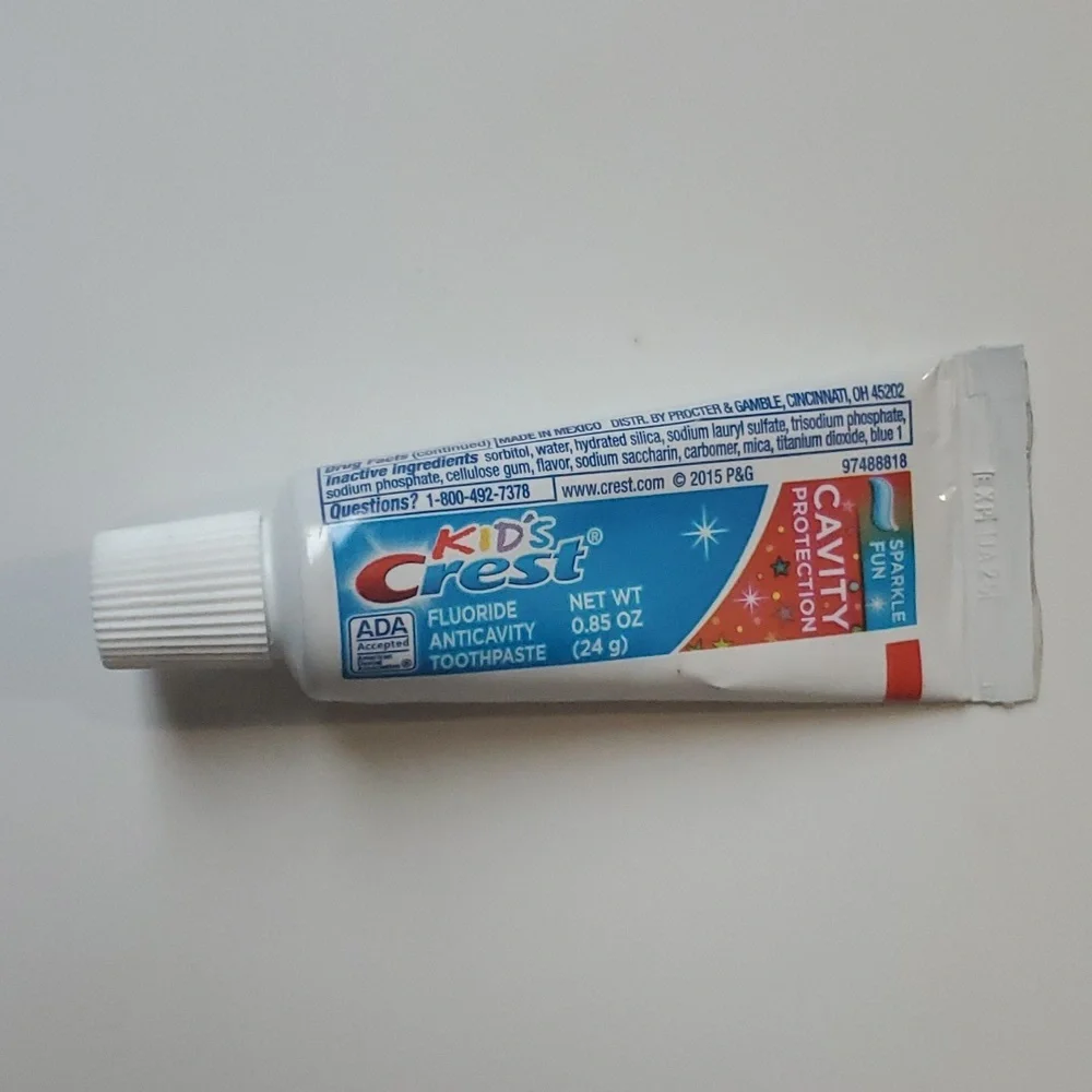 Children's Toothbrush & Toothpaste-OS